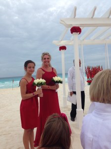 Tracy and Sophi looked so pretty!