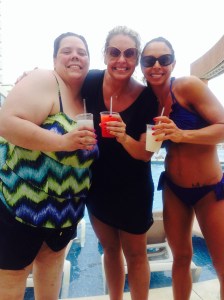 Yep, I am in a bathing suit. Yep, I had a blast. Blame it on Mexico!