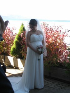 Now, that is a beautiful bride. 